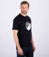Casual-Camiseta-Optical-Negro-5