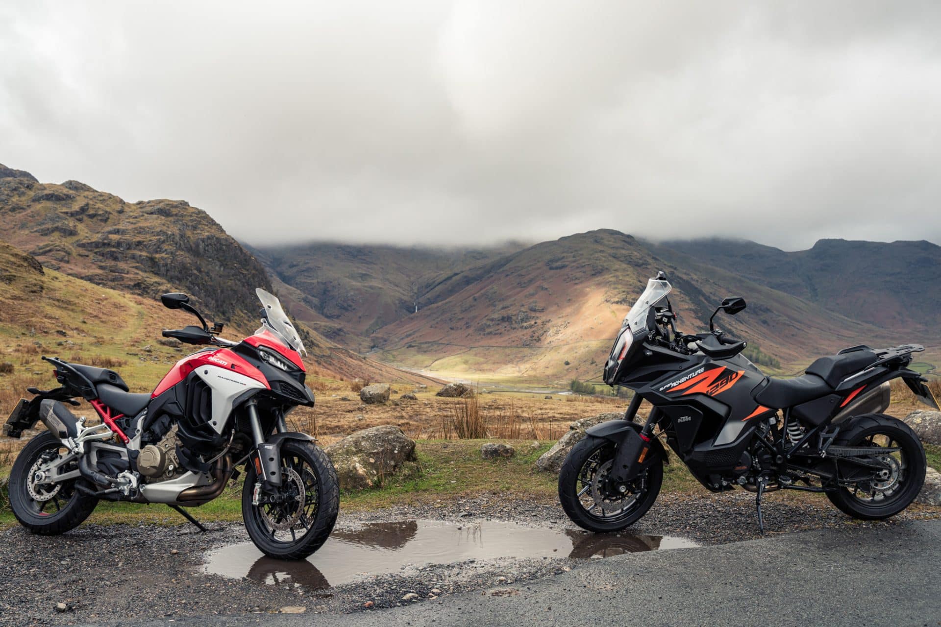 ktm 1290 super adventure vs ducati multistrada