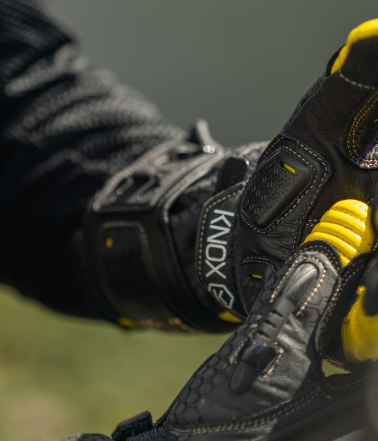 KNOX Handroid Mサイズ Handroid Gloves MK5 – Yellow - Knox