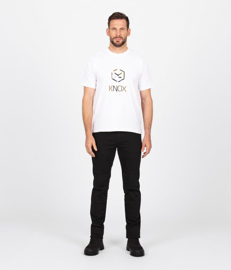 Knox Rydal モーターサイクルジーンズ - スリムフィット 30 Men's Rydal Denim Jeans – Black – Regular Leg - Knox