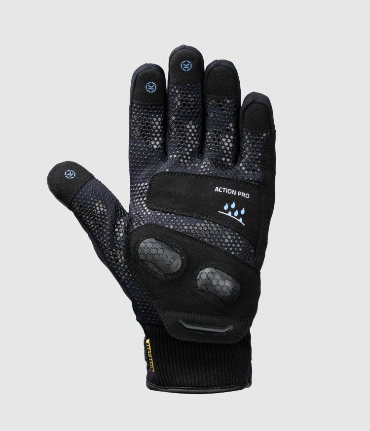 Action Pro Waterproof Motorcycle Gloves - Knox
