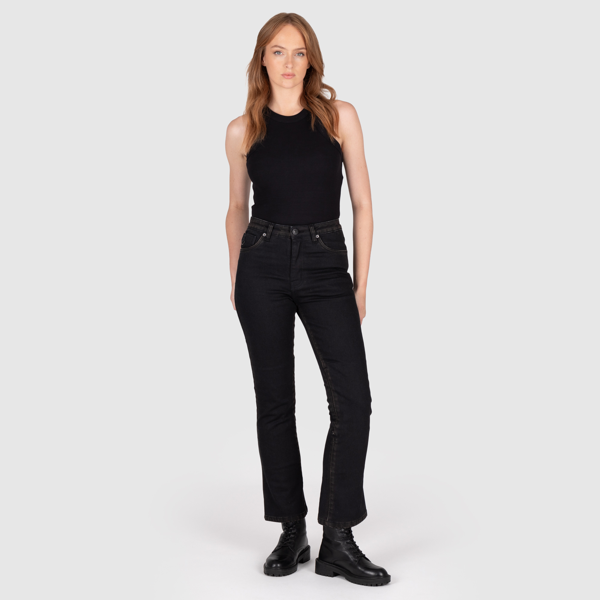 Women’s Cartmel Kick-Flare Jeans  – Black