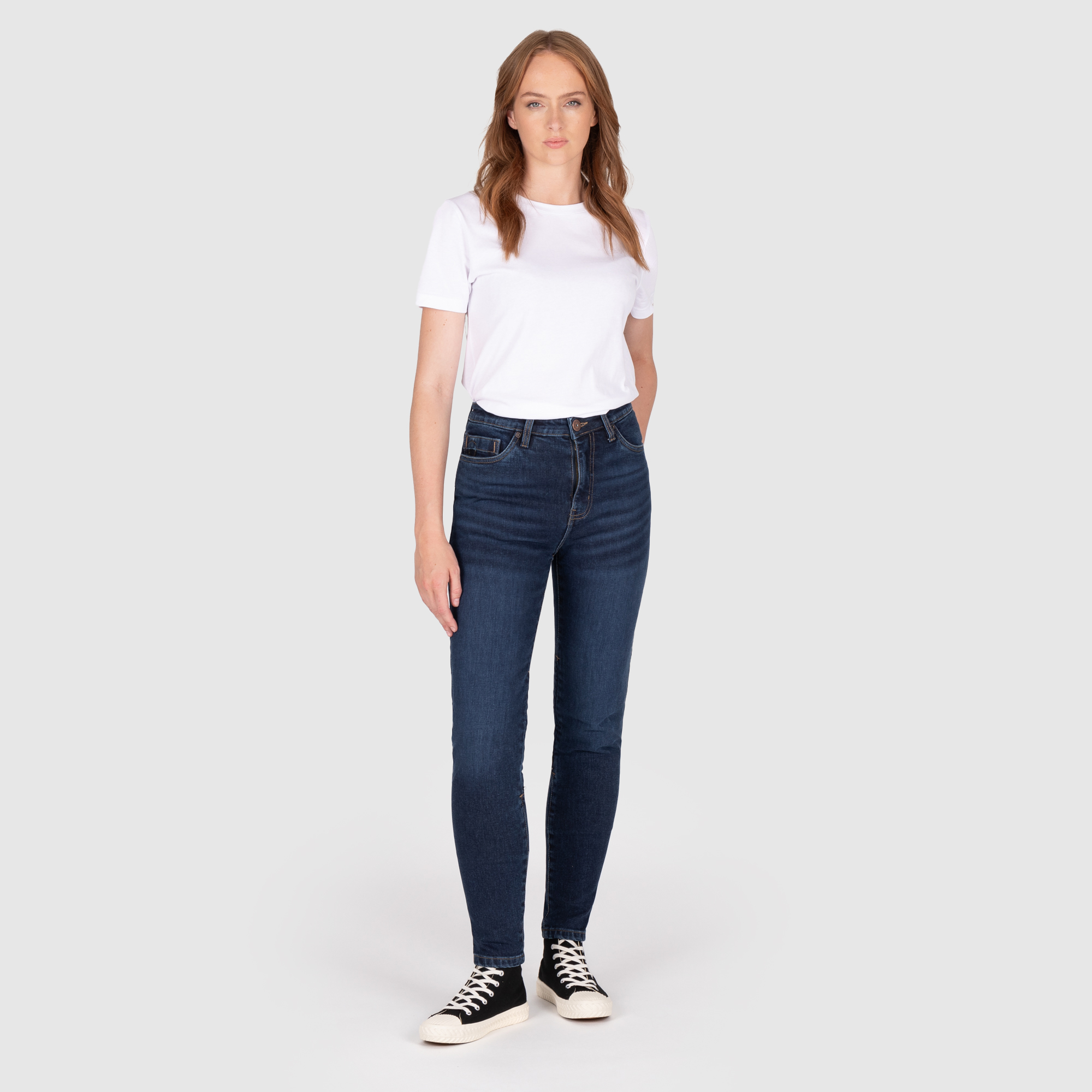 Women’s Colton Skinny-Fit Jeans – Blue
