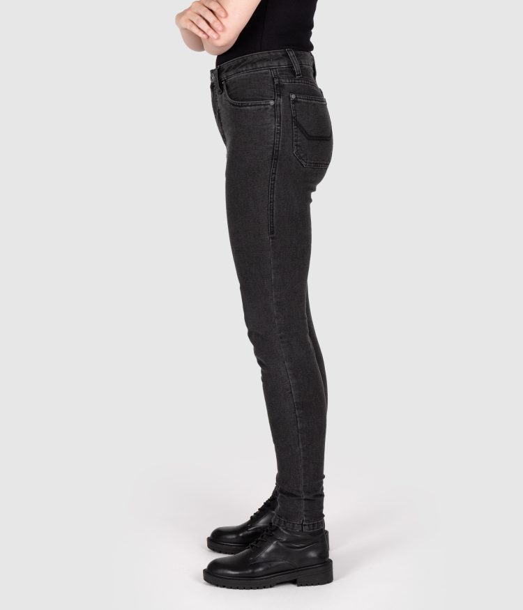 Women's Colton Skinny-Fit Jeans – Charcoal - Knox