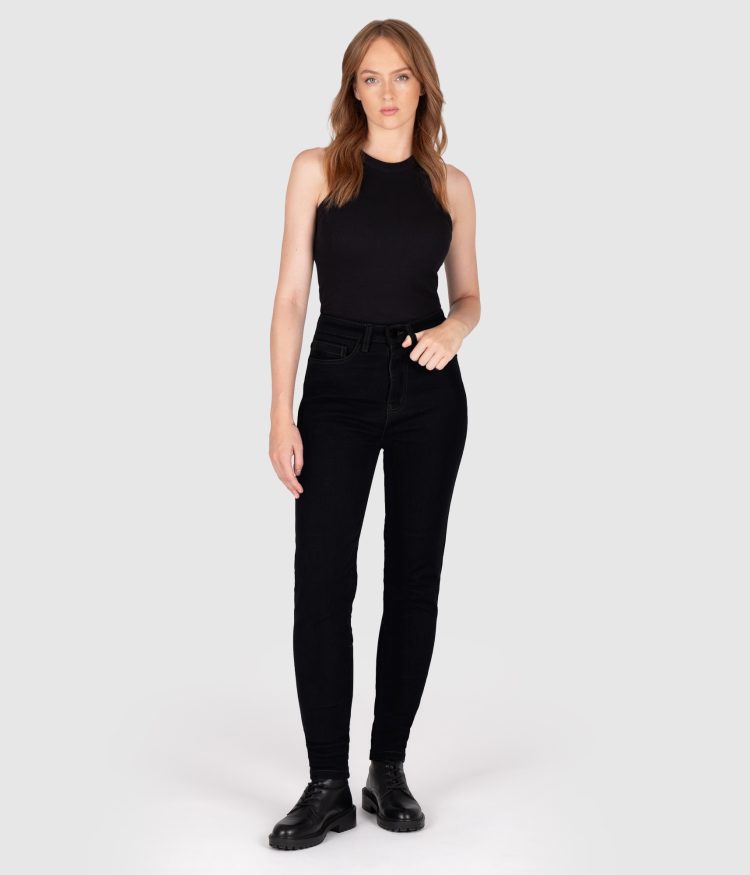 jeans_KNXShieldWomenBlackShortMK2_1