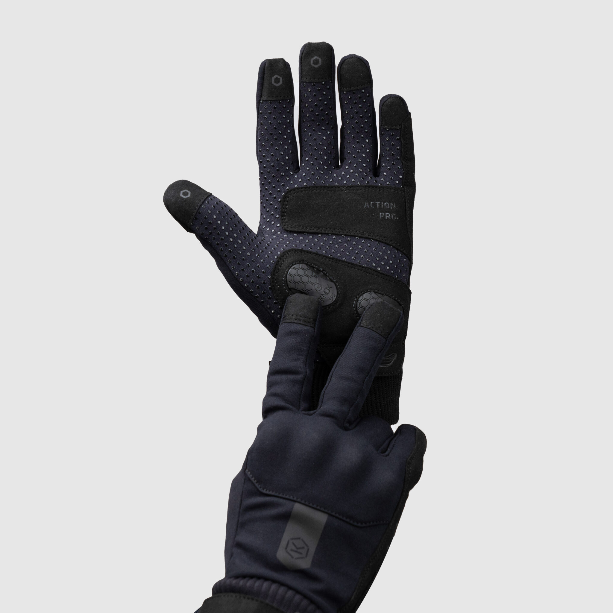 KNOX アクションプロ　防水 ウォータープルーフグローブ　L 防水】バイク ライディング ツーリング メンズ - ノックス