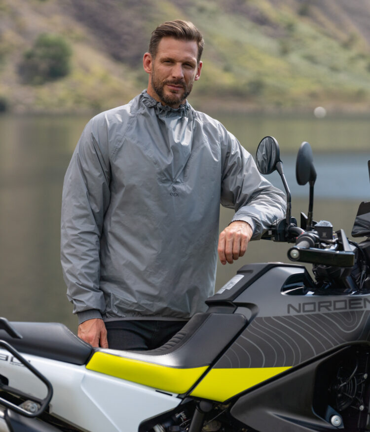 Tor Men's Waterproof Shell – Light Grey - Knox