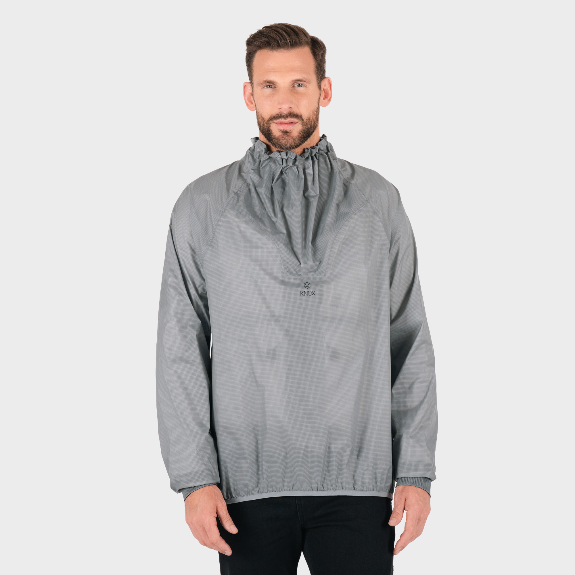 Tor Men's Waterproof Shell – Light Grey - Knox