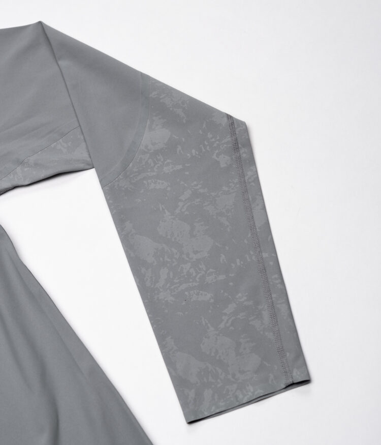 Dual Active Base Layer Top Grey Mens - Details (1)