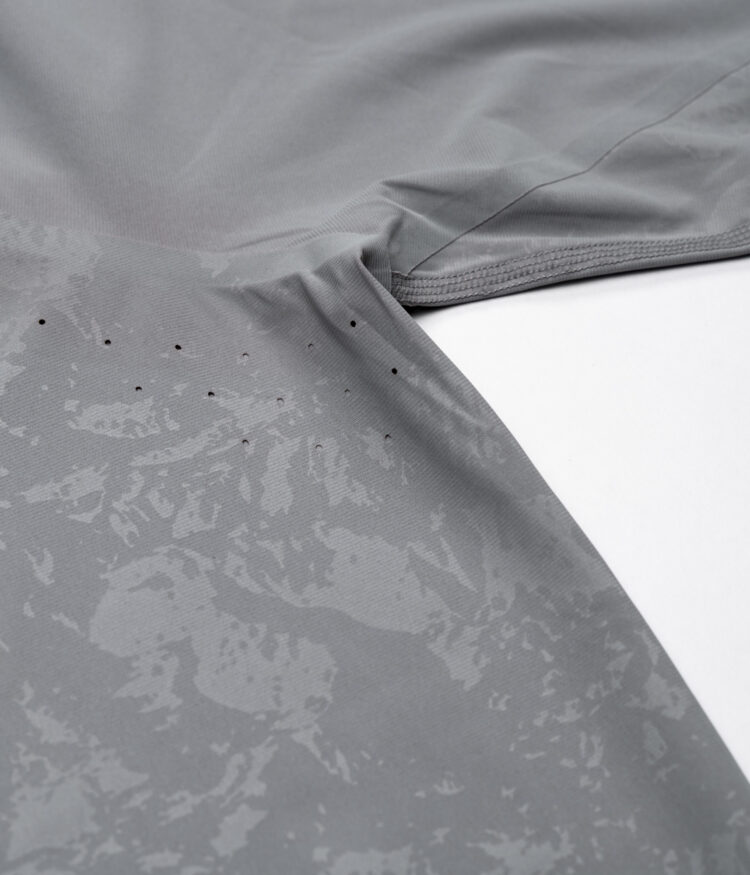 Dual Active Base Layer Top Grey Womens - Details (2)