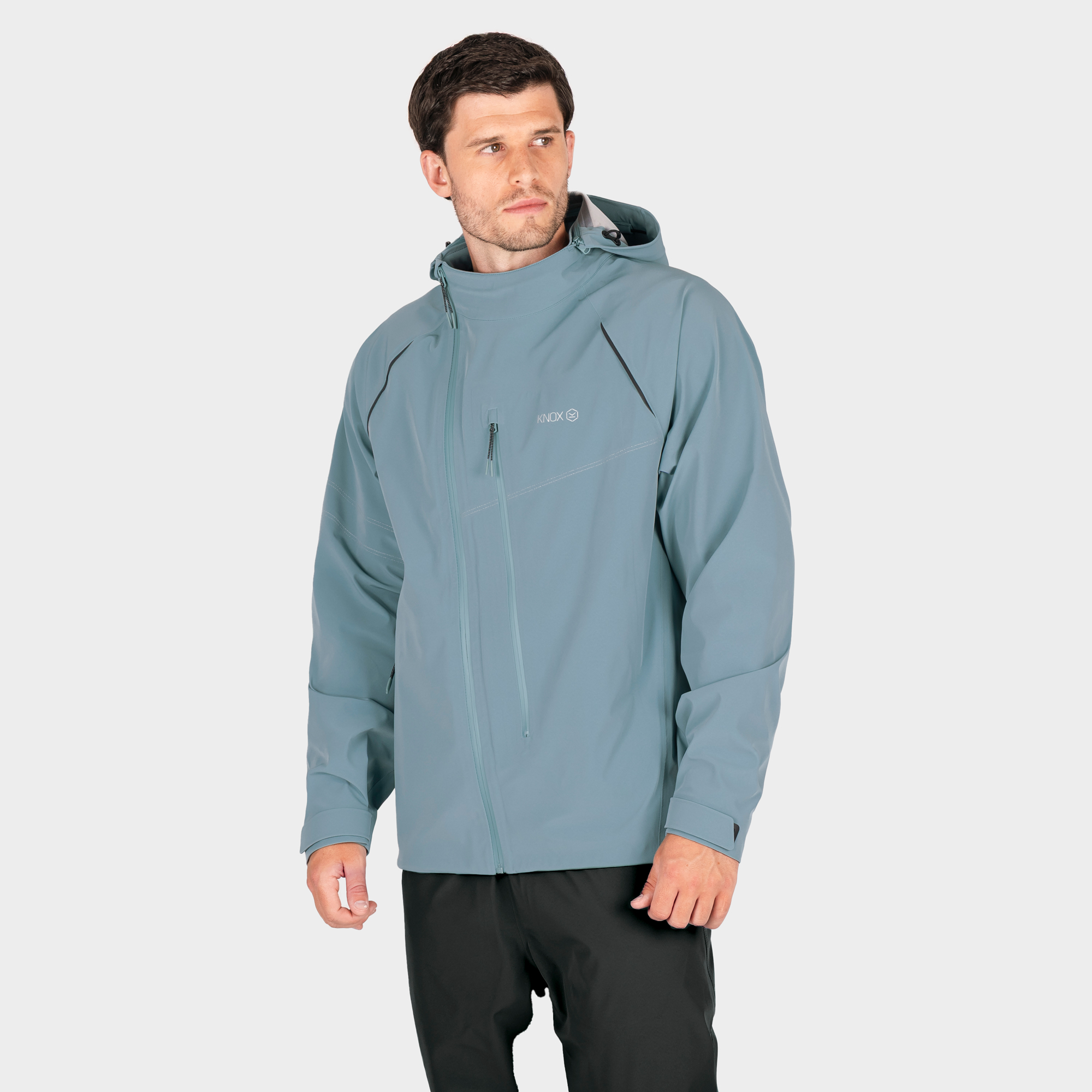 Impass Men’s Waterproof Shell – Smoke Blue