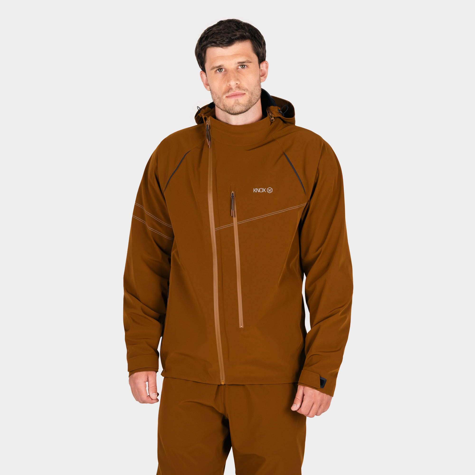 Impass Men's Waterproof Shell – Tobacco - Knox