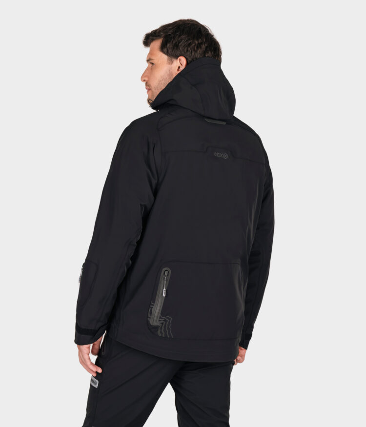 Modra Men's Waterproof Jacket – Black - Knox