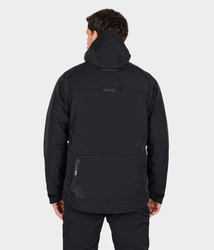 Modra Men's Waterproof Jacket – Black - Knox