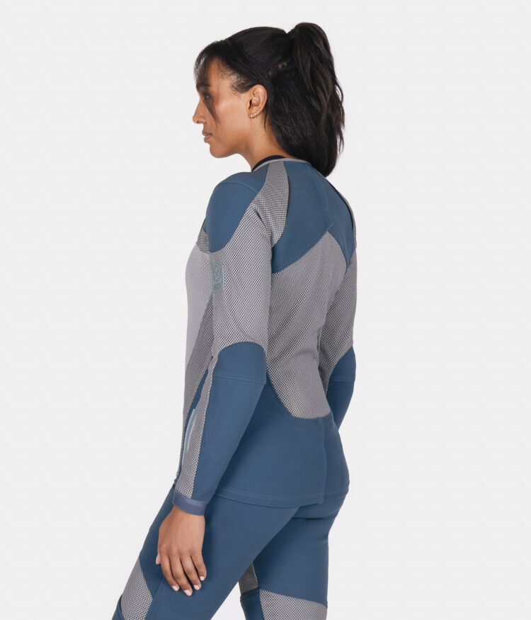 Petrol Blue - Urbane Pro Move Armoured Shirt - Womens-13