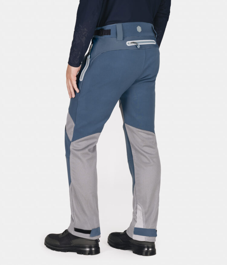 Petrol Blue - Urbane Pro Move Trousers - Mens-9