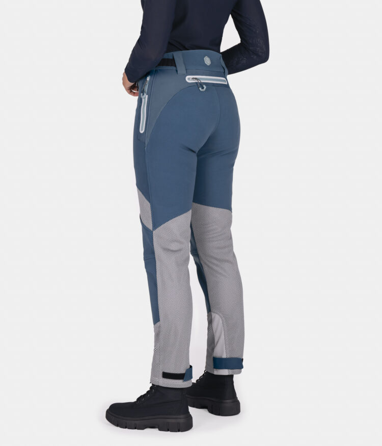 Petrol Blue - Urbane Pro Move Trousers - Womens-14