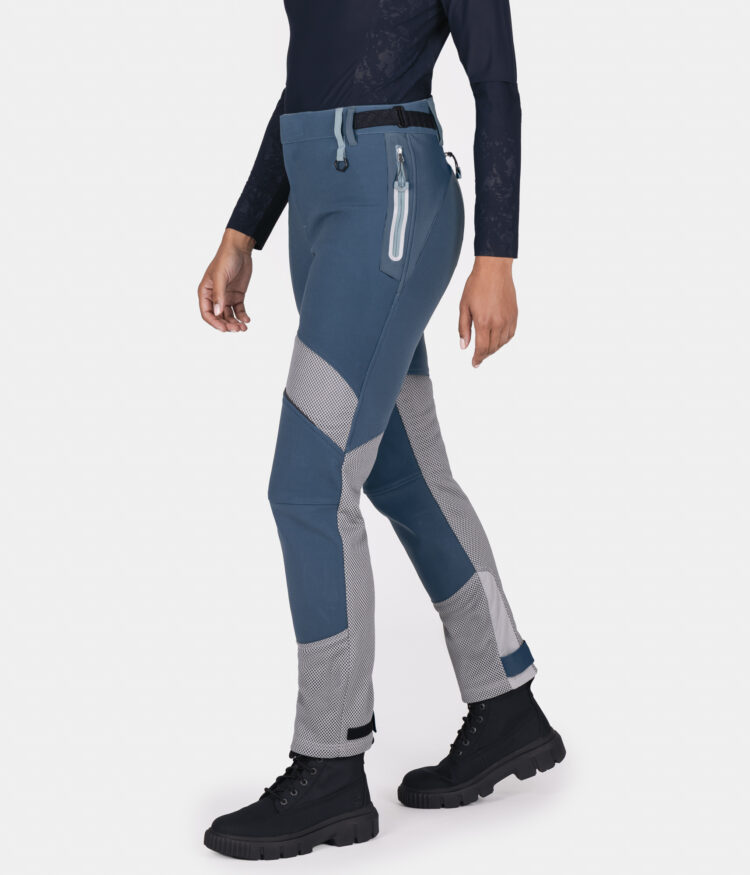 Petrol Blue - Urbane Pro Move Trousers - Womens-15