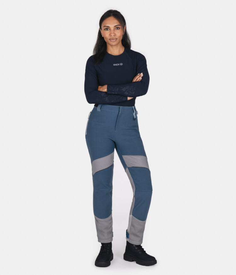 Petrol Blue - Urbane Pro Move Trousers - Womens