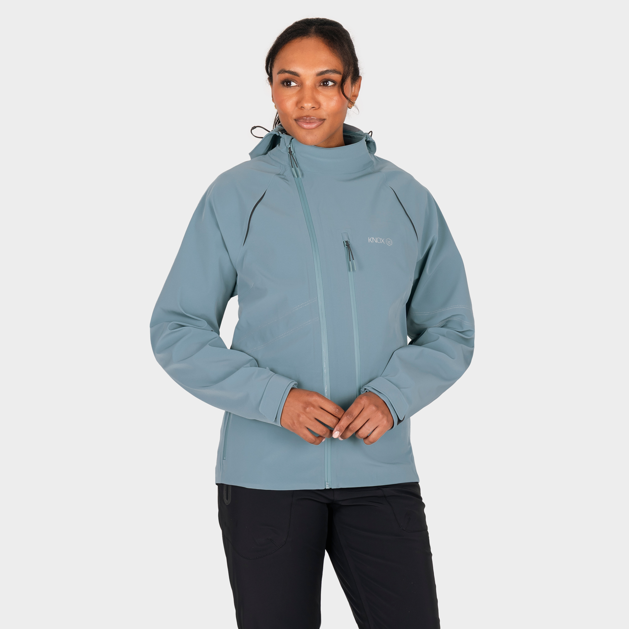 Impass Women’s Waterproof Shell – Smoke Blue